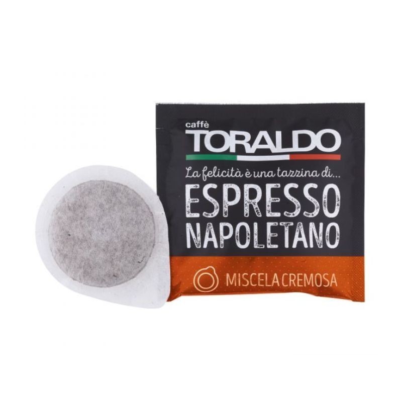 150 Cialde Miscela Cremosa Toraldo Caffè ESE 44mm