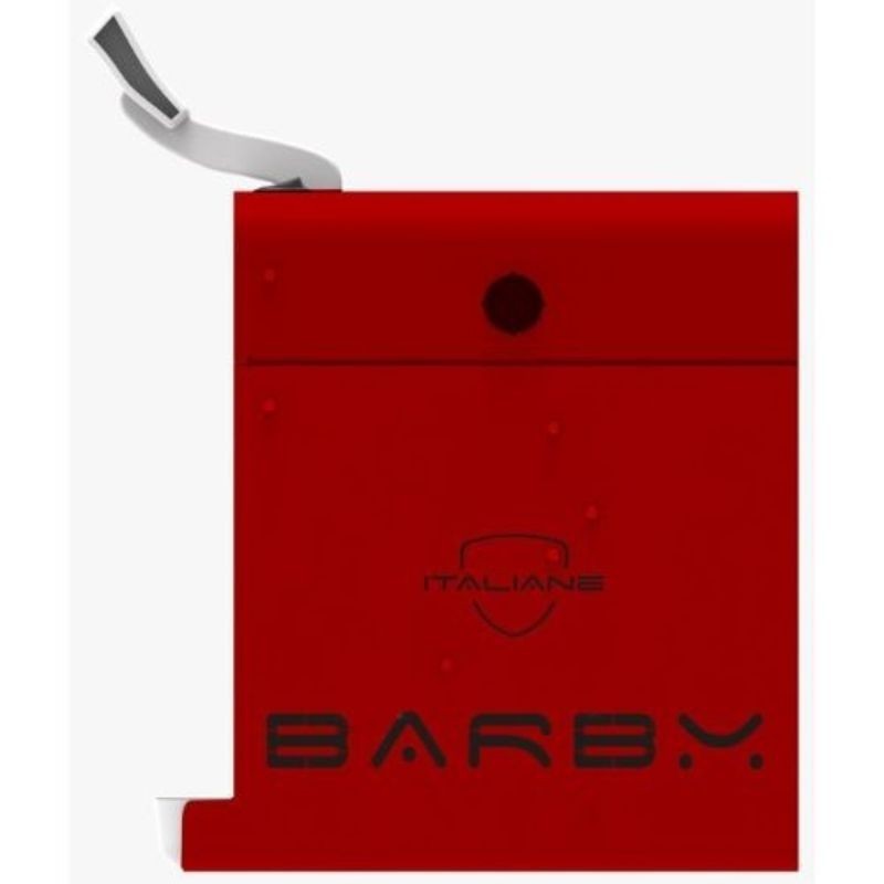 Barby Rosso satinato Macchina da caffè a cialde