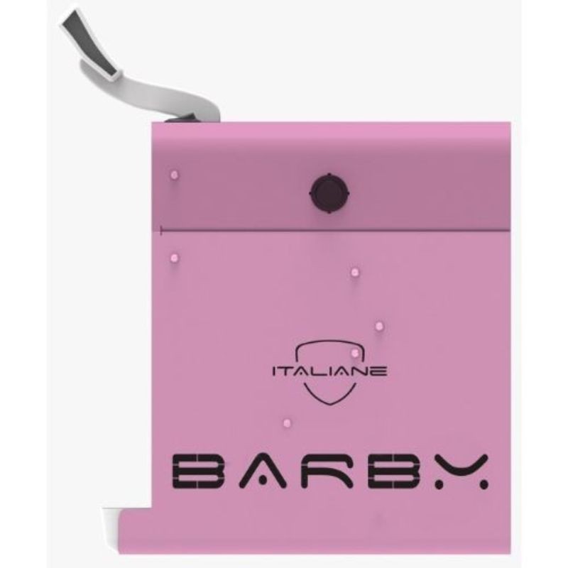 Barby Rosa satinato Macchina da caffè a cialde