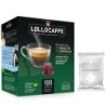 100 Capsule Miscela Argento Lollo Caffè Compatibili Nespresso
