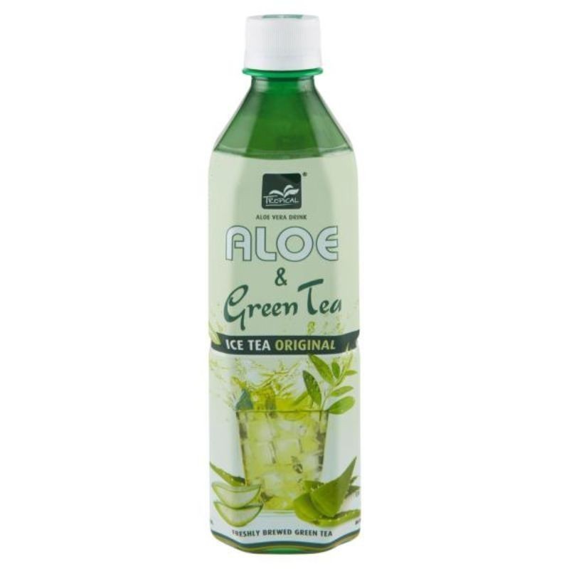 Tropical Aloe Vera Drink Aloe & Green Tea 500 Ml
