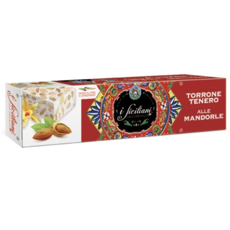 Torrone Tenero alle Mandorle 150 gr I Siciliani Dolgam