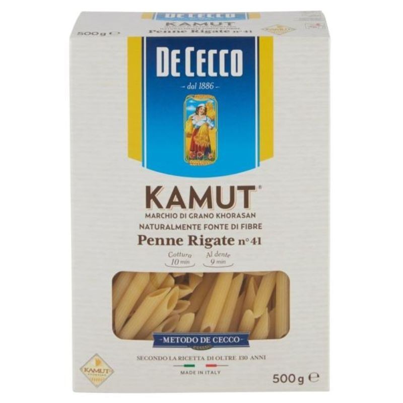 Penne Rigate Kamut De Cecco N° 41 500 G