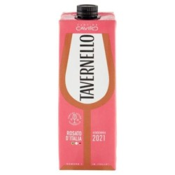Tavernello vino rosato brik...