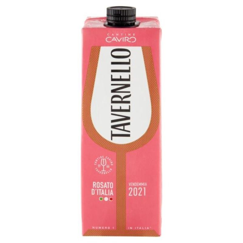 Tavernello vino rosato brik 1 l