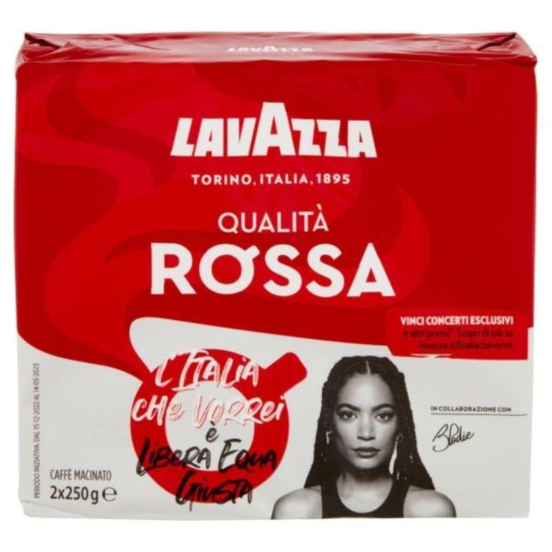Lavazza Qualità Rossa Caffè Macinato 2x250 gr