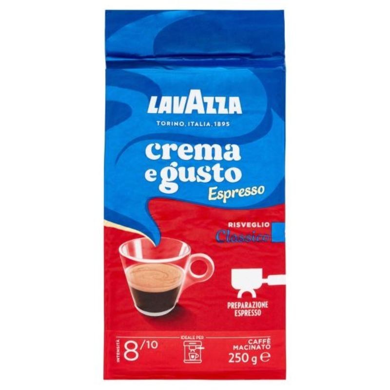 Lavazza crema e gusto ESPRESSO classico caffè macinato 250 g