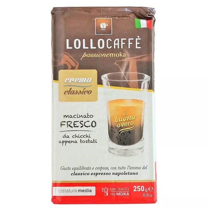 Lollo Caffè Miscela Classico 250 gr macinato