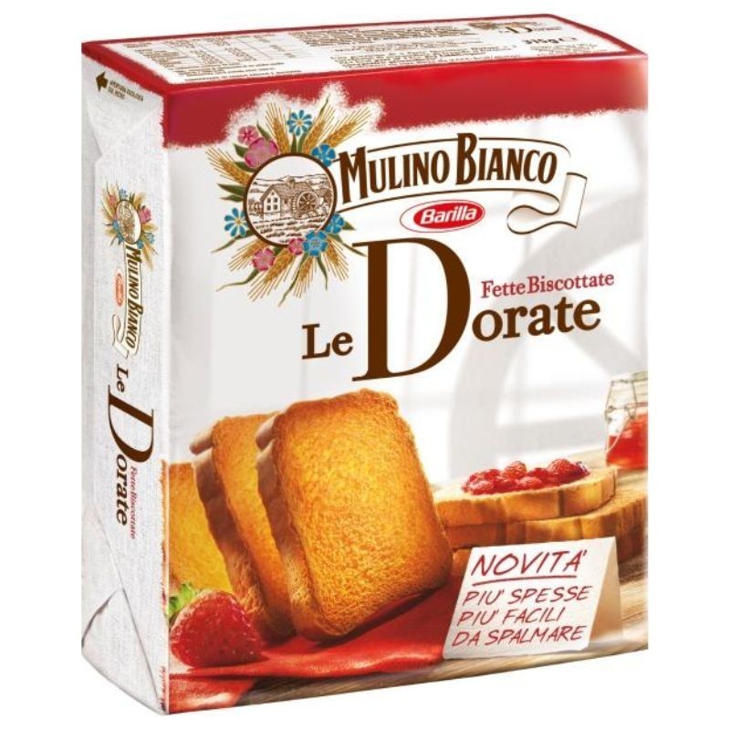 Fette biscottate dorate Mulino Bianco 315g
