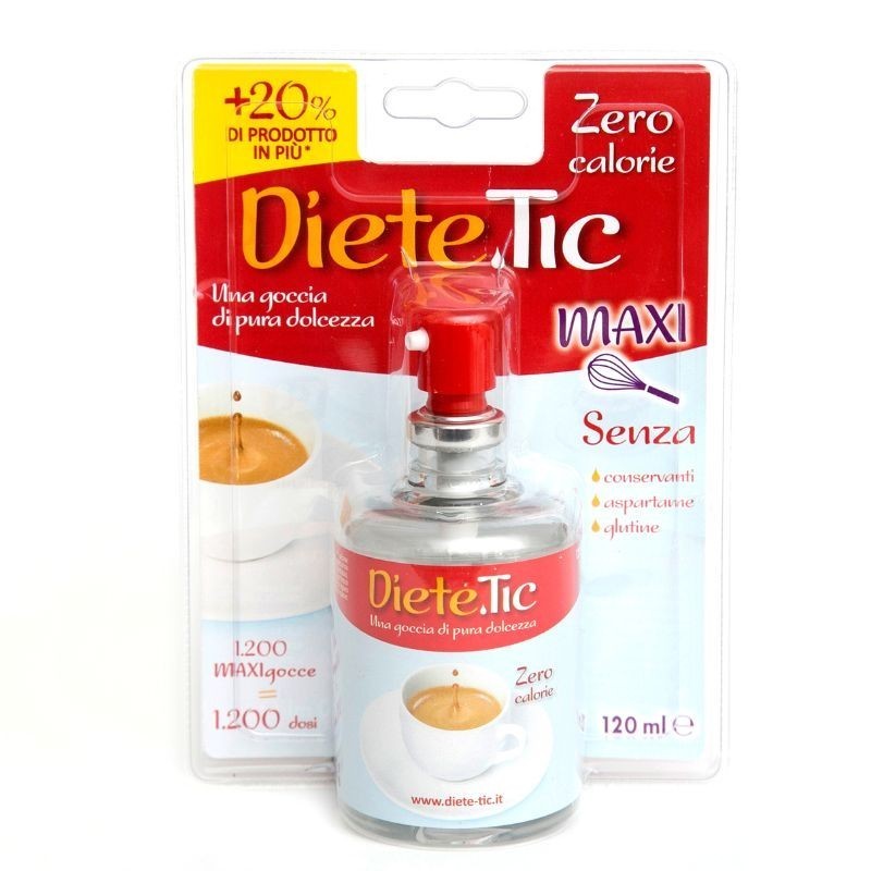 DIETE TIC MAXI 120 ml DOLCIFICANTE LIQUIDO  senza glutine