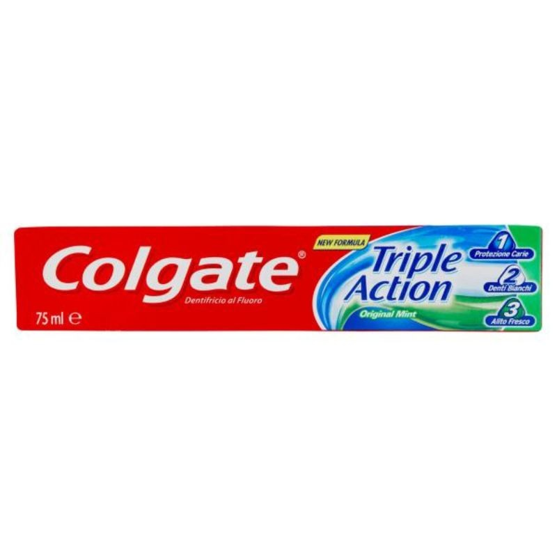 Colgate Dentifricio Triple Action Protezione Carie 75 ml