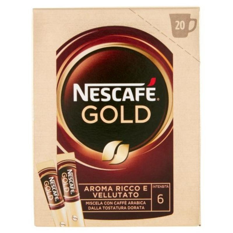 NESCAFÉ Gold Caffè Solubile – 20 Bustine Monodose da 1,7 g