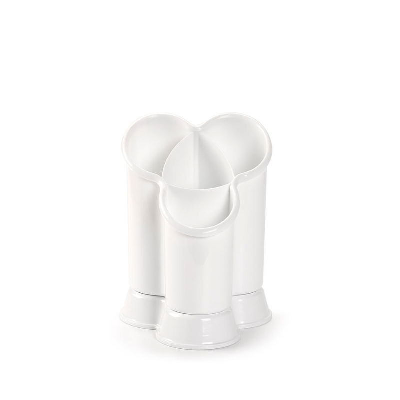 Scolaposate Trebol PlasticForte Colore Bianco misure:14,3 x 13,5 x 18,7