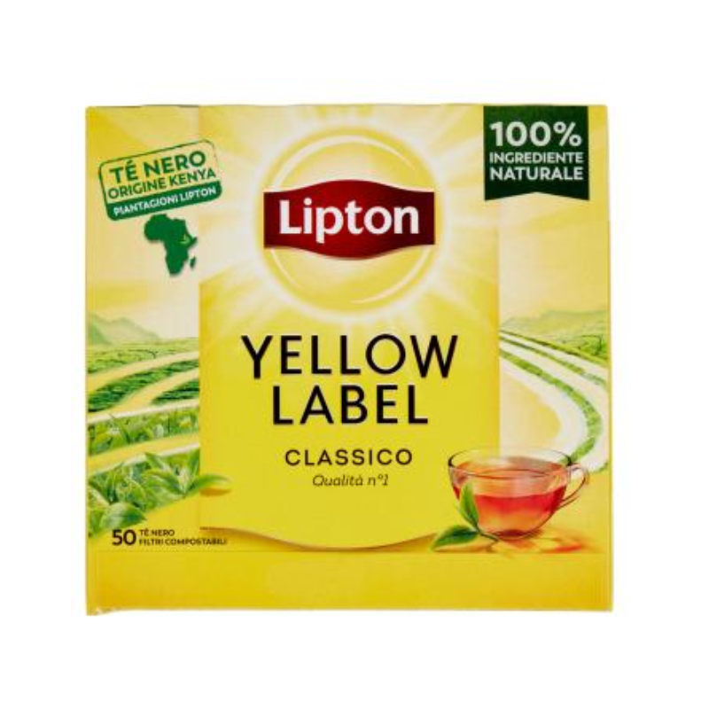 Lipton Yellow Label Classico 50 Filtri 75g