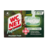 Wc Net Tavoletta Profumoso 3 Effect Detergente Igienizzante Solido Wc, Mountain Fresh 4pz