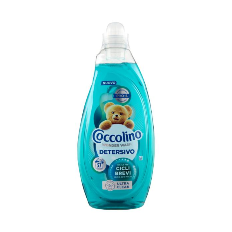 Coccolino Wonder Wash Detersivo Lavatrice Liquido 37 Lavaggi 1,48L