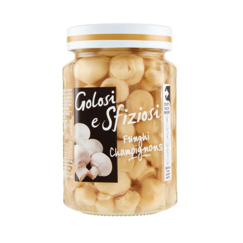 Golosi e Sfiziosi Funghi Champignons 290g