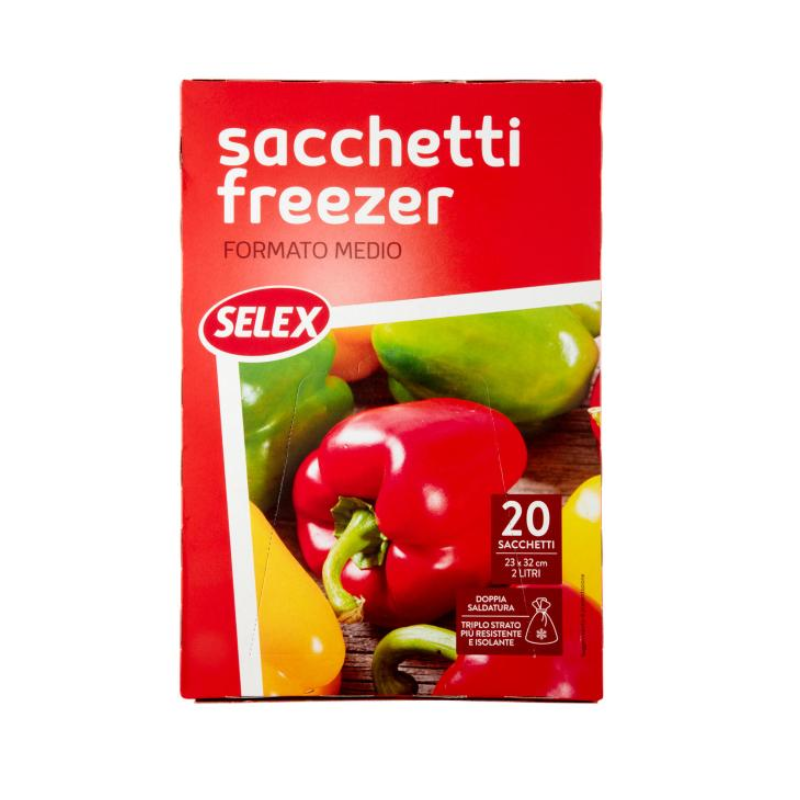Selex Sacchi Gelo Medi cm 23x32 20pz