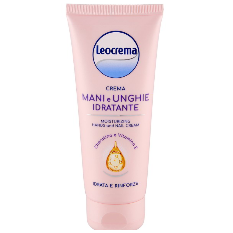 Leocrema Crema Mani e Unghie Idratante Cheratina e Vitamina E 100 ml