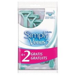 Rasoio Simply2 Venus 4+2...