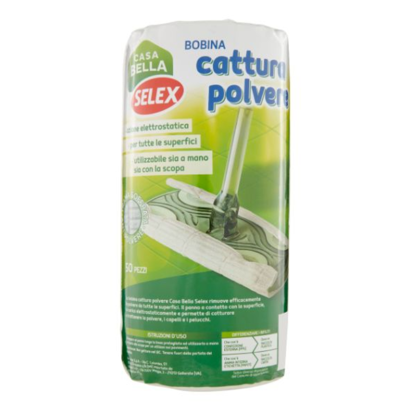 Selex Casa Bella Bobina Catturapolvere 50 Panni