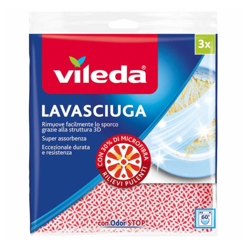 Panno Lavasciuga 3 pz Vileda