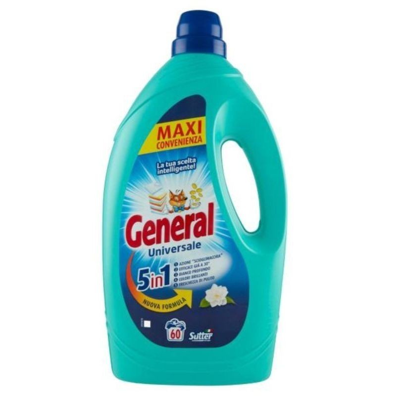 General Universale Detersivo Lavatrice Liquido 2,70 l
