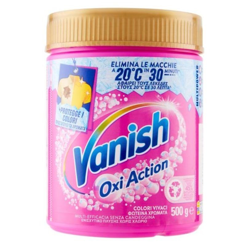 Vanish Oxi Action Polvere Pink 500 G