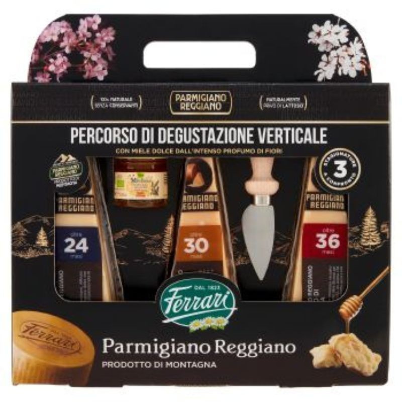 Ferrari Parmigiano Reggiano DOP e Miele Rigoni di Asiago