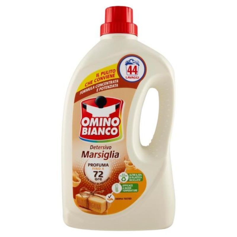 Omino Bianco Detersivo Lavatrice Liquido Marsiglia 44 lavaggi