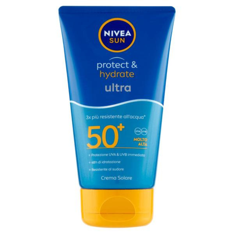 Nivea Sun protect & hydrate ultra Crema Solare 50+ Molto Alta 150 ml
