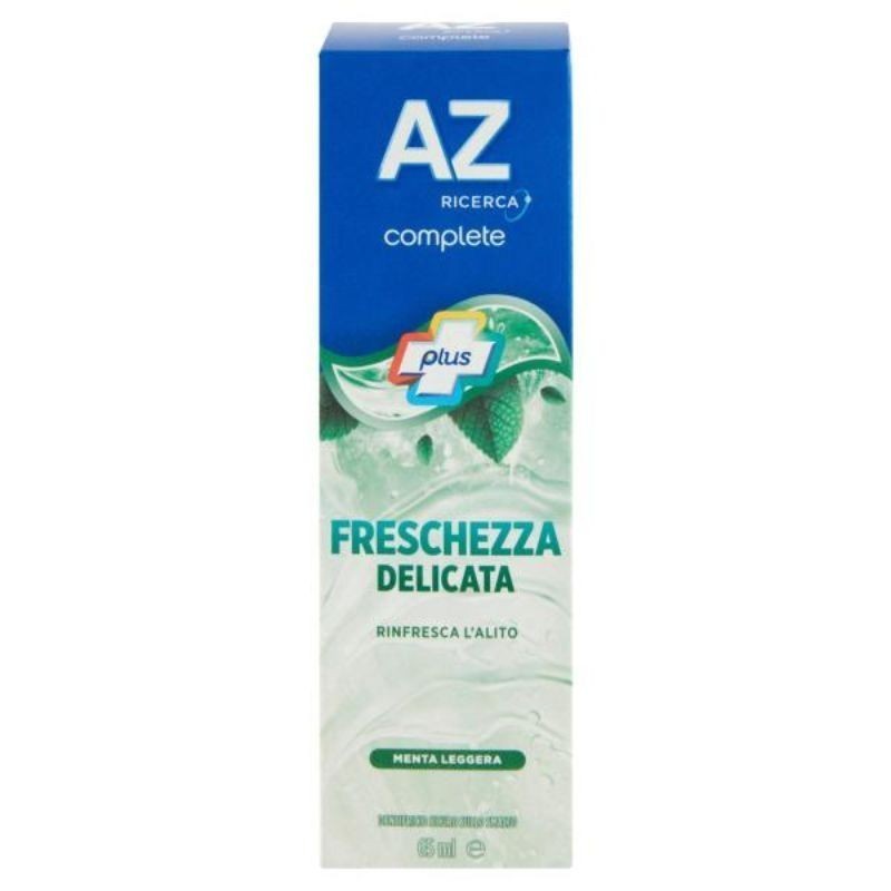 Az Dentifricio Complete Plus Freschezza Delicata Menta Leggera 65 ml