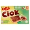 Oro Ciok biscotto con Tavoletta di Cioccolato alla nocciola 10 x 25 g