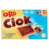 Oro Ciok Biscotto Con Tavoletta Di Cioccolato al Latte 10 X 25 G