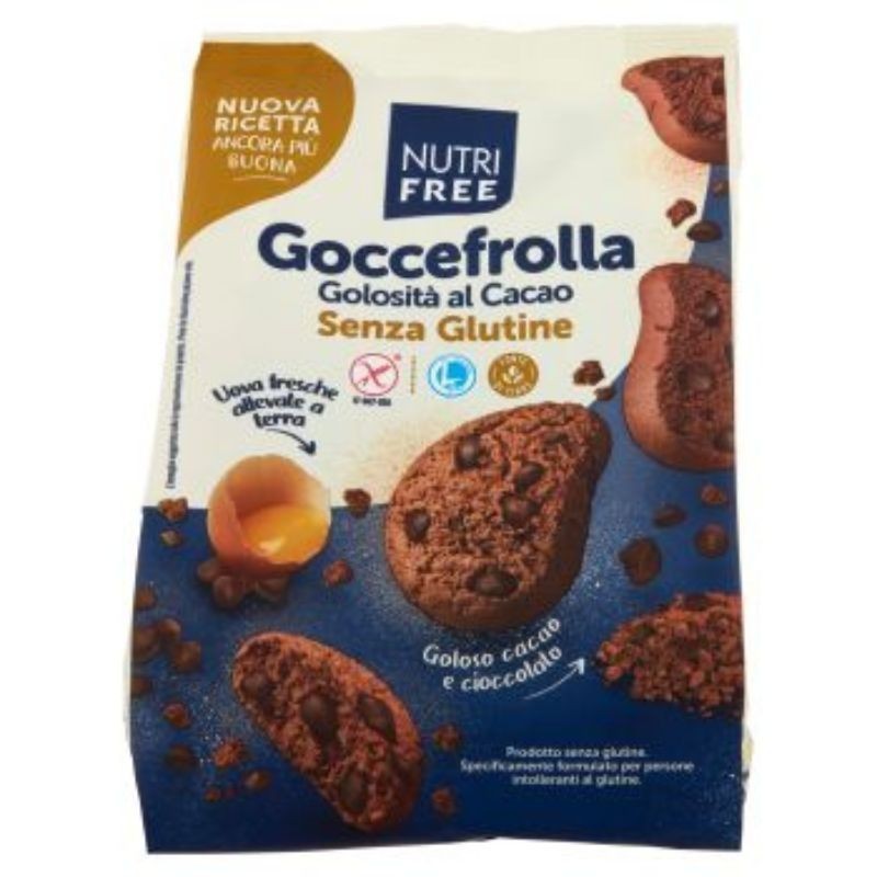 Nutrifree Goccefrolla Golosità al Cacao senza glutine 300 g