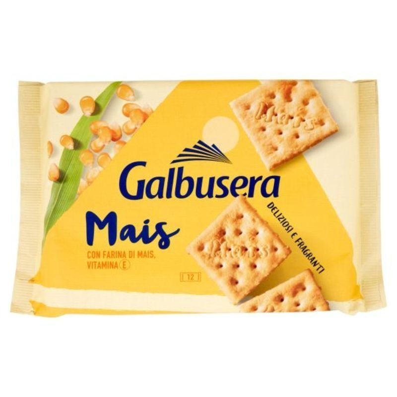 Galbusera Cracker con Farina di Mais 12 x 33,3 g