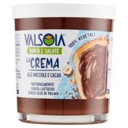Crema nocciola Valsoia 200 gr
