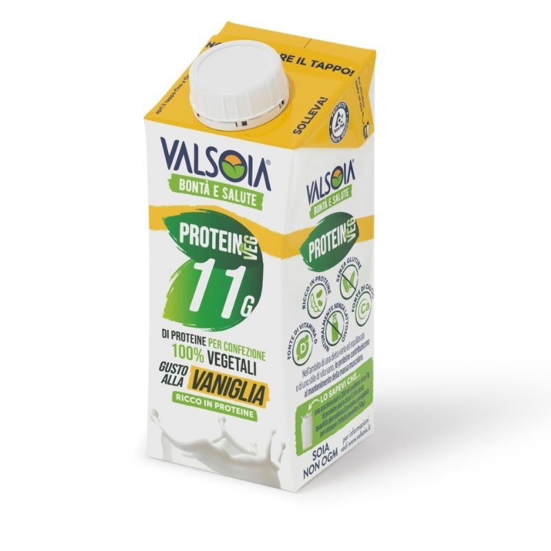 Bevanda Proteica Veg Gusto Vaniglia 200 ml Valsoia