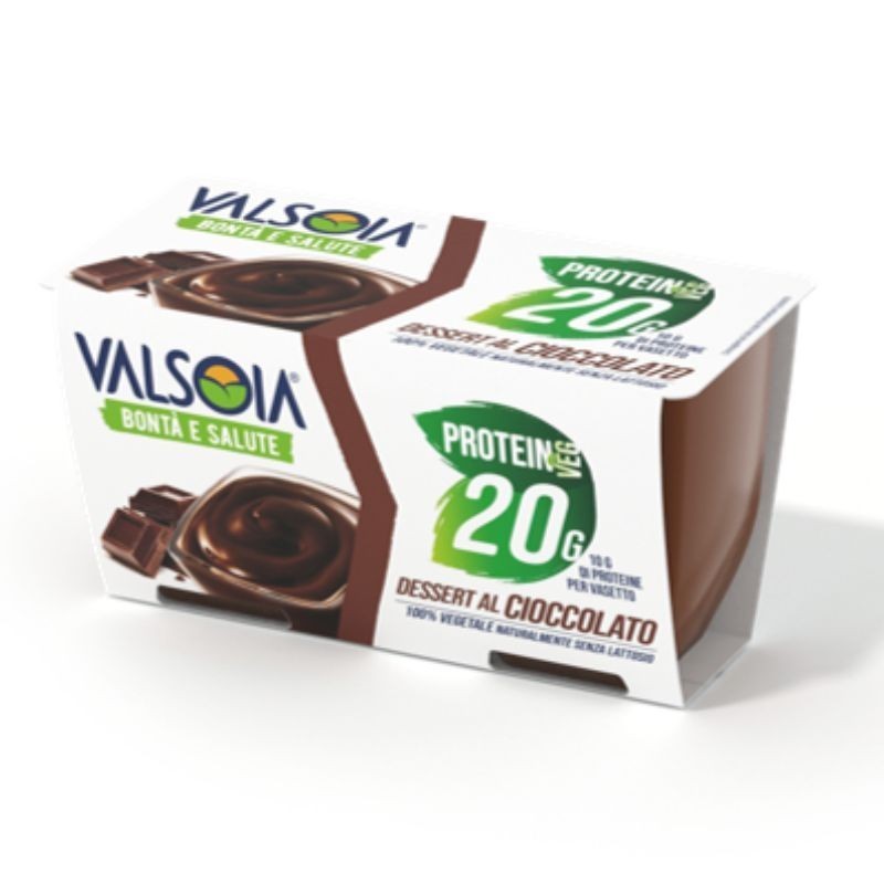 Dessert Proteico al Cioccolato 2x115 gr Valsoia