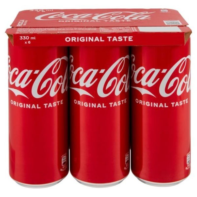 Coca Cola lattina 6 x 33 cl original taste